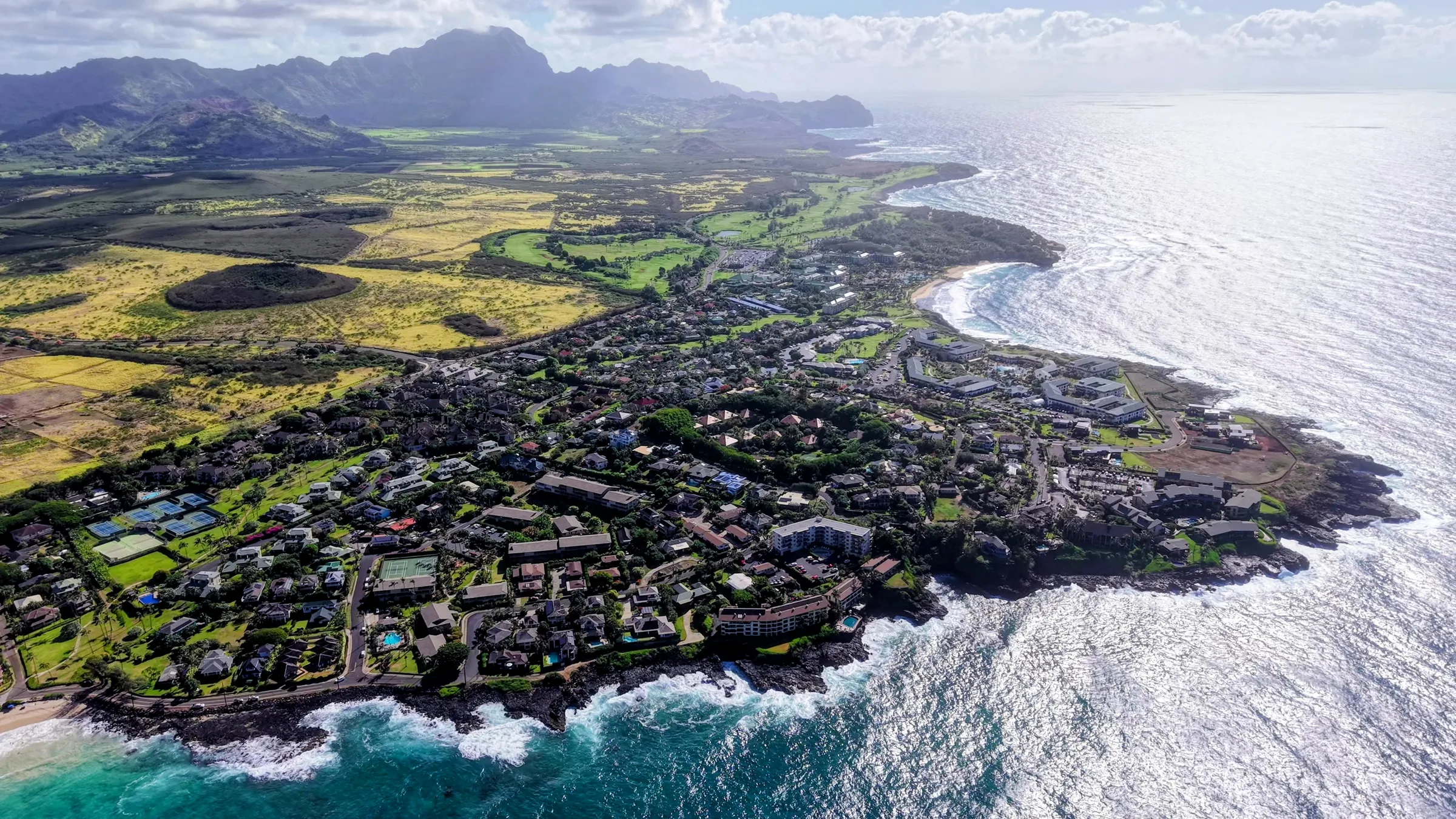Aerial still — Kauai closing frame